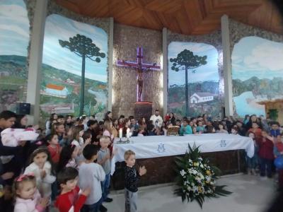 CelebraÃ§Ã£o das CrianÃ§as no SantuÃ¡rio de Laranjeiras do Sul (12/10) 